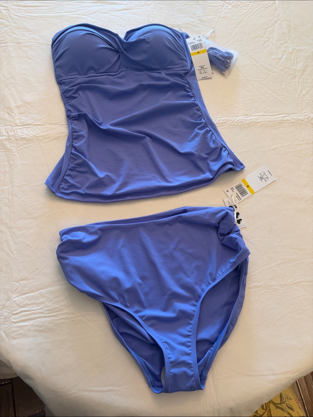 Anne Cole Lilac Blue Tankini Set